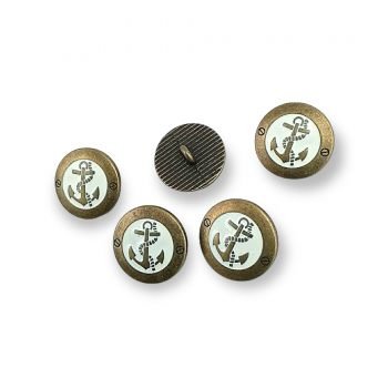 Enamel sales blazer buttons